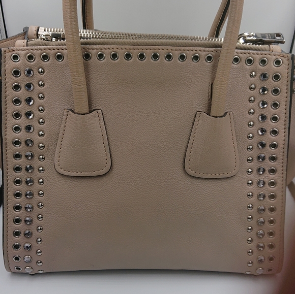 Prada Leather Studded Two way Purse - Picture 2 of 12